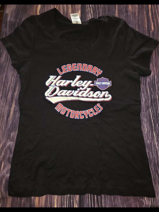Harley-Davidson Tops - Harley-Davidson Black Short-Sleeve 'Legendary Motorcycles' Graphic Tee